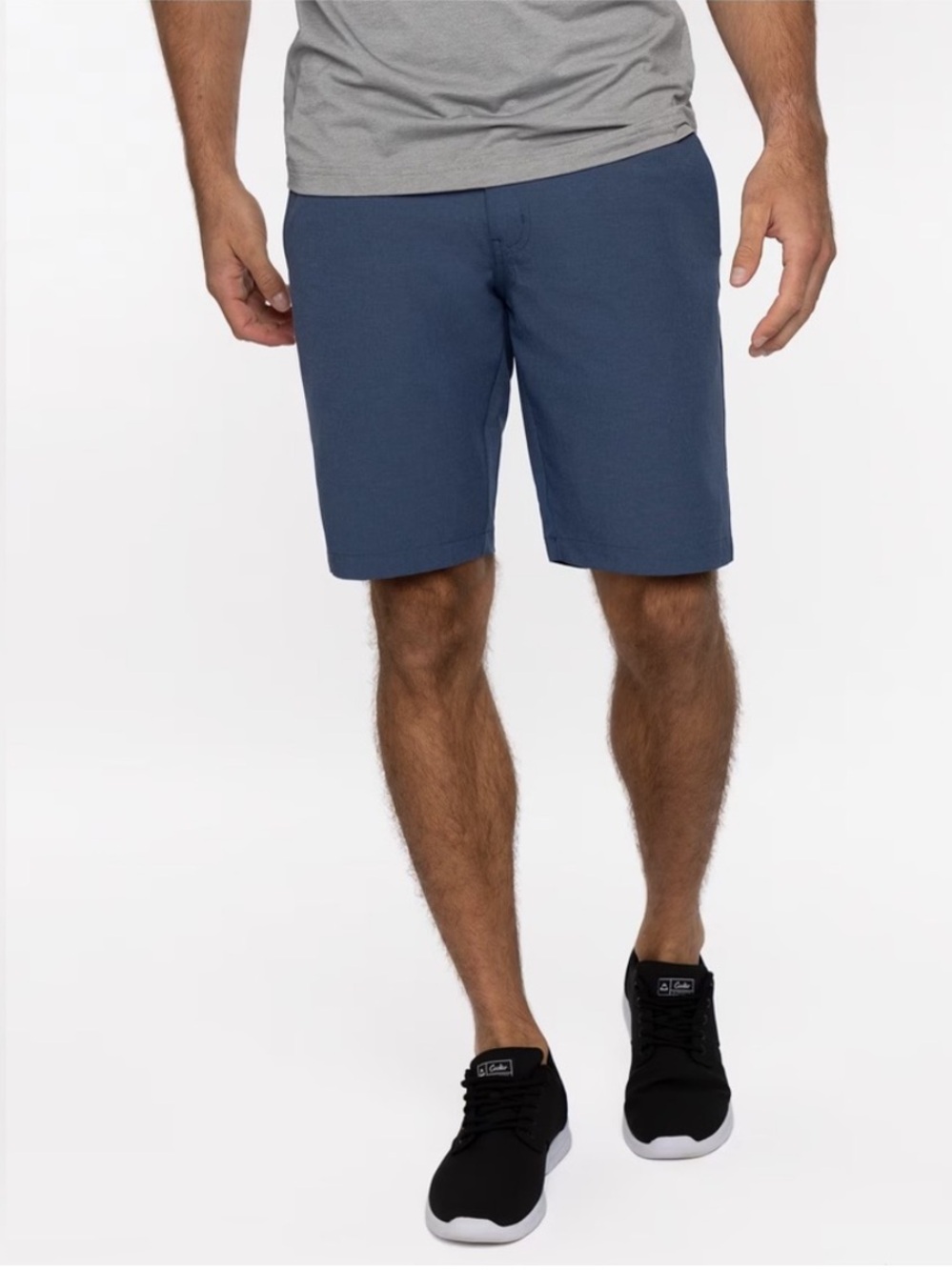 Travis Mathew Men's Navy Flat Front Shorts EUC